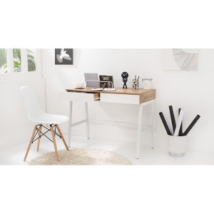 Bàn làm việc chân sắt hộp TP-BLV03 cao cấp