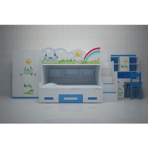 Bộ nội thất trẻ em hình lâu đài TP-BNTTE03