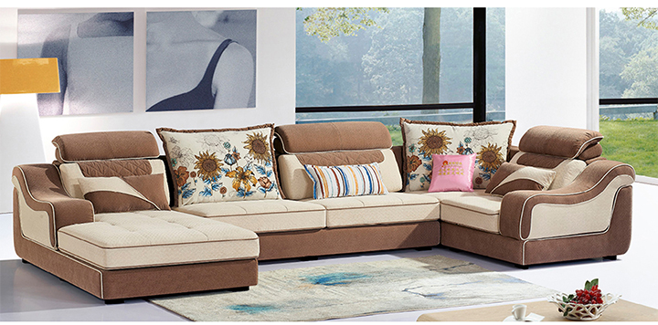 Bộ ghế Sofa nhập khẩu góc chữ U cao cấp TP-SFG08