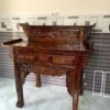 Bàn Thờ Gia Tiên Gỗ Muồng 2 Tầng Cao Cấp – Chạm Khắc Tinh Xảo, Chuẩn Phong Thủy