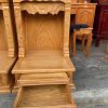 Bàn Thờ Gỗ Gõ Đỏ 68x68 Cao 98 – Thiết Kế Đơn Giản, Sang Trọng, Bền Đẹp