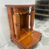 Bàn Thờ Thần Tài Gỗ Tràm Phúc Lộc Tài 2 Tầng – Bền Đẹp, Chuẩn Phong Thuỷ – Kích Thước 40×40×61