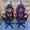 Ghế Gaming Có Gác Chân Ngả Lưng – Ghế Chơi Game Cao Cấp, Êm Ái, Điều Chỉnh Đa Năng – 3 Màu Đỏ, Xanh, Cam